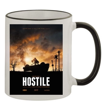 Hostile (2018) 11oz Colored Rim & Handle Mug