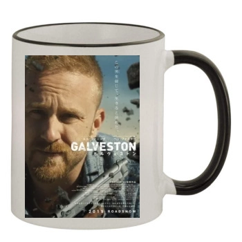 Galveston (2018) 11oz Colored Rim & Handle Mug