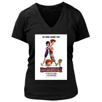 Hotel Transylvania 3: Summer Vacation (2018) Women's Deep V-Neck TShirt