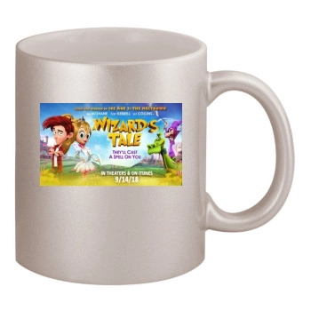 Here Comes the Grump (2018) 11oz Metallic Silver Mug