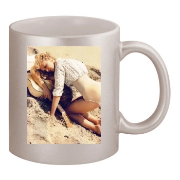 Sasha Pivovarova 11oz Metallic Silver Mug