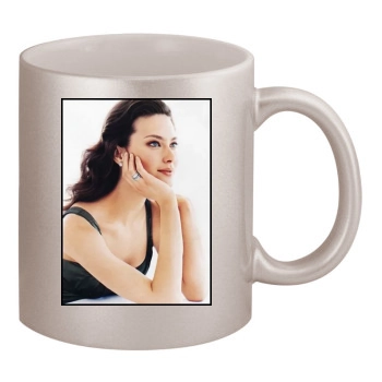 Shalom Harlow 11oz Metallic Silver Mug