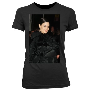 Shalom Harlow Women's Junior Cut Crewneck T-Shirt