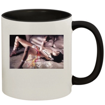 Shalom Harlow 11oz Colored Inner & Handle Mug