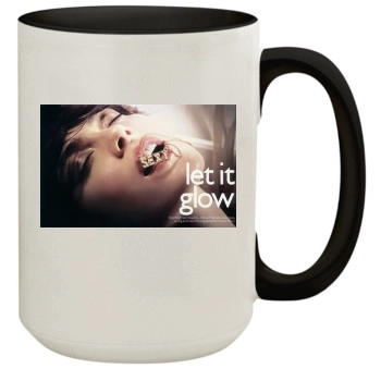 Shalom Harlow 15oz Colored Inner & Handle Mug