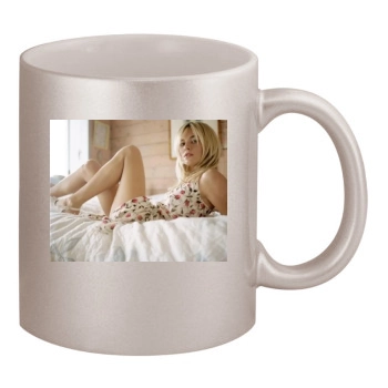 Sienna Miller 11oz Metallic Silver Mug