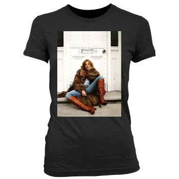 Sienna Miller Women's Junior Cut Crewneck T-Shirt