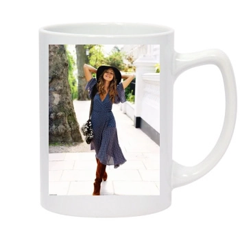 Sienna Miller 14oz White Statesman Mug