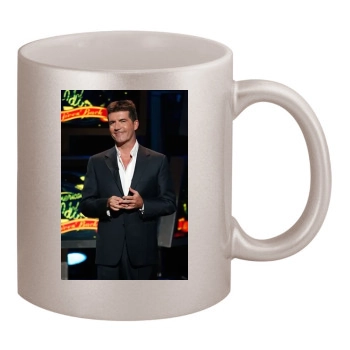 Simon Cowell 11oz Metallic Silver Mug