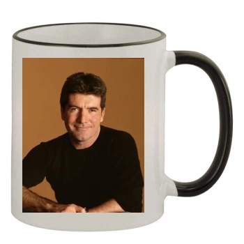 Simon Cowell 11oz Colored Rim & Handle Mug