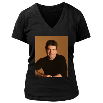 Simon Cowell Women's Deep V-Neck TShirt