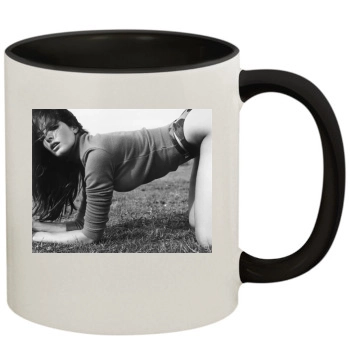 Stephanie Seymour 11oz Colored Inner & Handle Mug