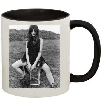 Stephanie Seymour 11oz Colored Inner & Handle Mug