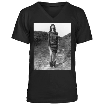 Stephanie Seymour Men's V-Neck T-Shirt