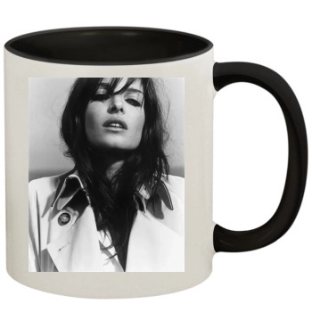 Stephanie Seymour 11oz Colored Inner & Handle Mug