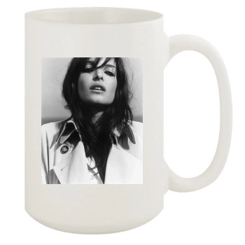 Stephanie Seymour 15oz White Mug