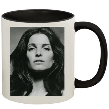 Stephanie Seymour 11oz Colored Inner & Handle Mug