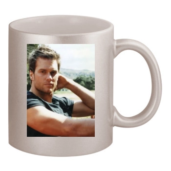 Tom Brady 11oz Metallic Silver Mug