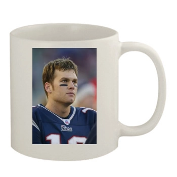 Tom Brady 11oz White Mug