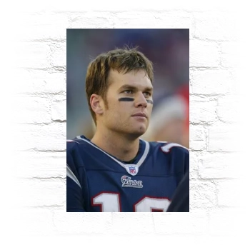 Tom Brady Metal Wall Art