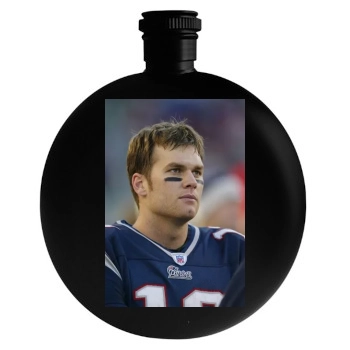 Tom Brady Round Flask