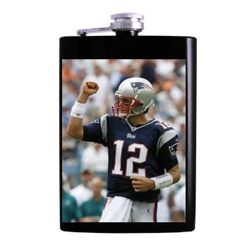 Tom Brady Hip Flask