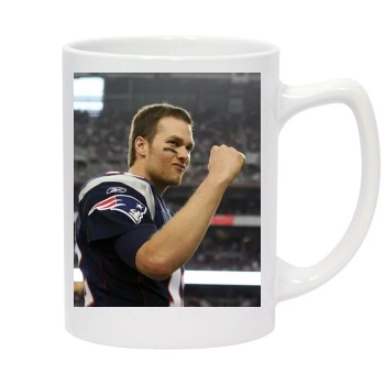 Tom Brady 14oz White Statesman Mug