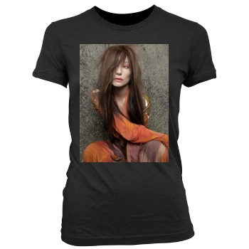 Tori Amos Women's Junior Cut Crewneck T-Shirt