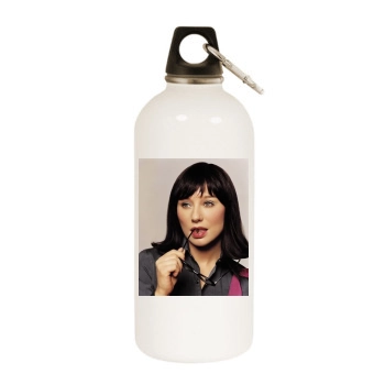 Tori Amos White Water Bottle With Carabiner