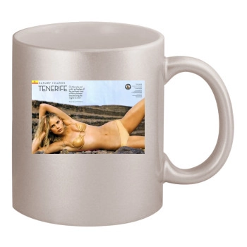 Tori Praver 11oz Metallic Silver Mug