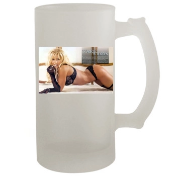 Torrie Wilson 16oz Frosted Beer Stein