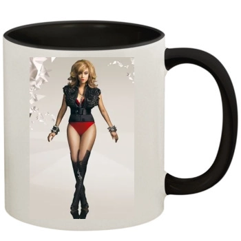 Tyra Banks 11oz Colored Inner & Handle Mug