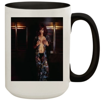 Tyra Banks 15oz Colored Inner & Handle Mug