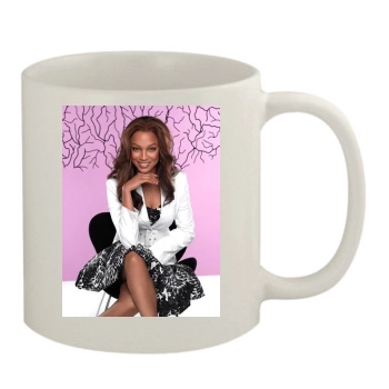 Tyra Banks 11oz White Mug