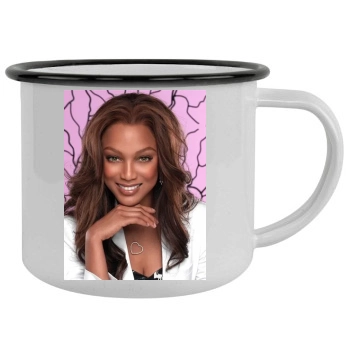 Tyra Banks Camping Mug