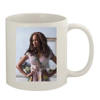 Tyra Banks 11oz White Mug