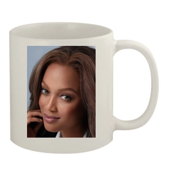 Tyra Banks 11oz White Mug