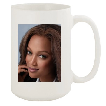 Tyra Banks 15oz White Mug