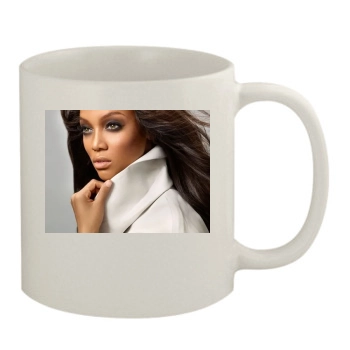 Tyra Banks 11oz White Mug