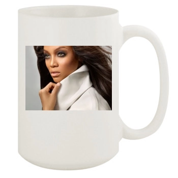 Tyra Banks 15oz White Mug