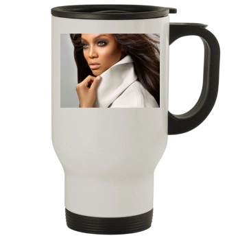 Tyra Banks Stainless Steel Travel Mug