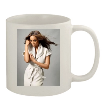 Tyra Banks 11oz White Mug