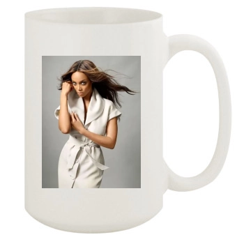 Tyra Banks 15oz White Mug