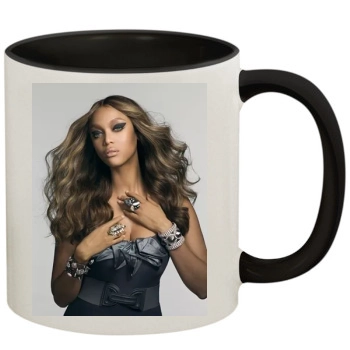 Tyra Banks 11oz Colored Inner & Handle Mug