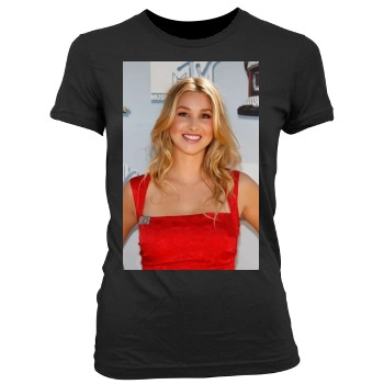 Whitney Port Women's Junior Cut Crewneck T-Shirt