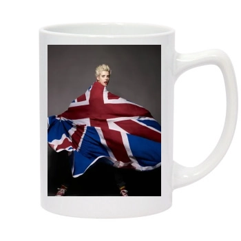 Agyness Deyn 14oz White Statesman Mug