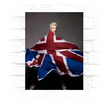 Agyness Deyn Metal Wall Art