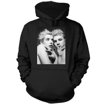 Agyness Deyn Mens Pullover Hoodie Sweatshirt