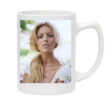 Anja Rubik 14oz White Statesman Mug