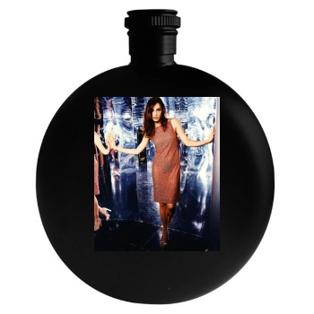 Famke Janssen Round Flask